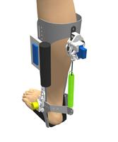 Quasi-passive exoskeleton CAD