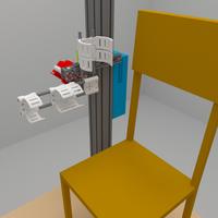 Another render of the elbow exoskeleton